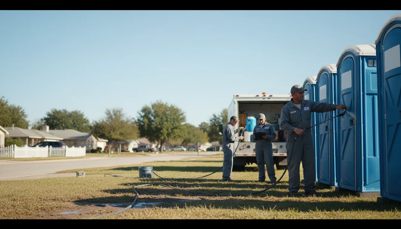 Long-Term Portable Toilet Rental in Landers, CA near me